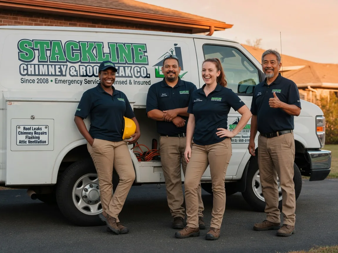 Chimney flashing repair company in Diana, TX